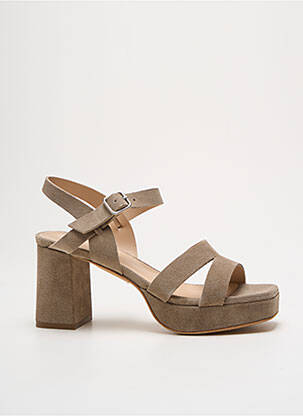 Sandales/Nu pieds beige FREE LANCE pour femme