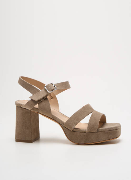 Sandales/Nu pieds beige FREE LANCE pour femme