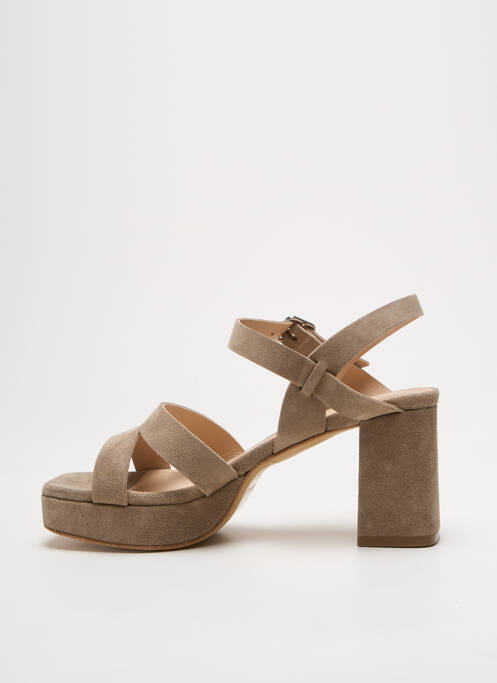 Sandales/Nu pieds beige FREE LANCE pour femme