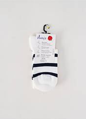 Chaussettes blanc PERRIN pour enfant seconde vue