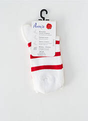 Chaussettes rouge PERRIN pour enfant seconde vue