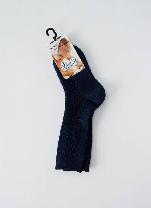 Chaussettes bleu PERRIN pour enfant