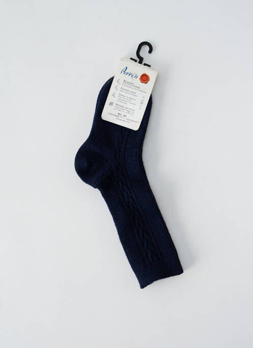 Chaussettes bleu PERRIN pour enfant