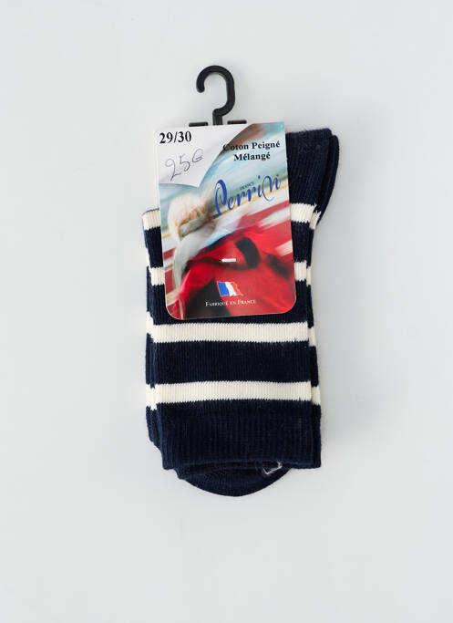 Chaussettes bleu PERRIN pour enfant