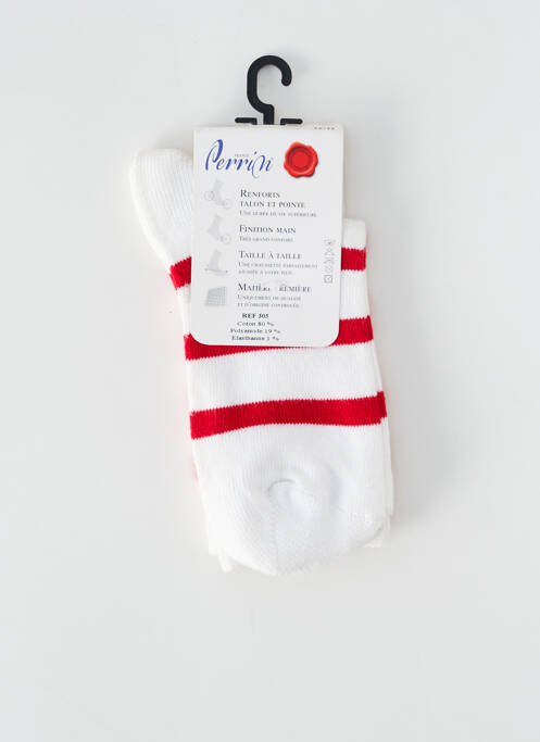 Chaussettes rouge PERRIN enfant