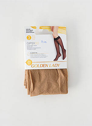 Chaussettes chair GOLDEN LADY pour femme