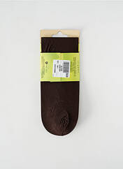 Chaussettes marron LE BOURGET pour femme seconde vue
