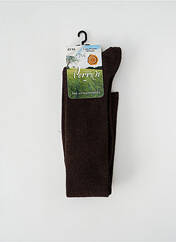 Chaussettes marron PERRIN pour homme seconde vue