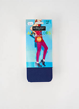 Legging stretch bleu LE BOURGET femme