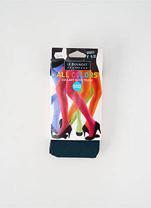 Collants stretch vert fonce LE BOURGET femme