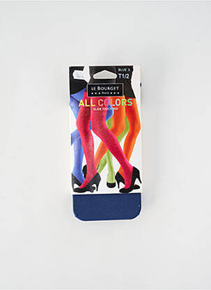 Collants stretch bleu LE BOURGET femme