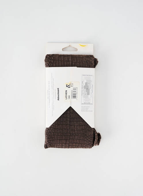 Collants marron LE BOURGET femme