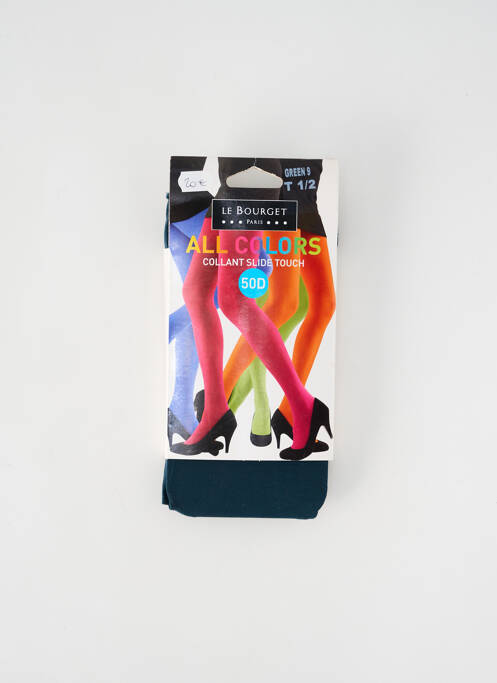Collants vert fonce LE BOURGET pour femme