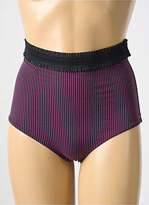Bas de maillot de bain stretch culotte violet CYELL femme