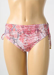Bas de maillot de bain stretch culotte rouge CYELL femme
