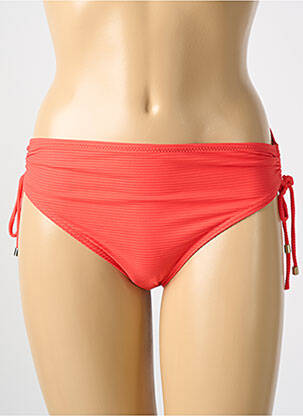 Bas de maillot de bain stretch culotte rouge CYELL femme