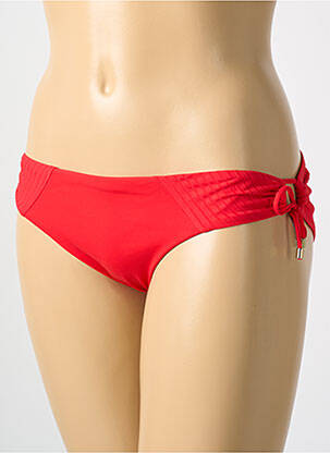 Bas de maillot de bain stretch culotte rouge CYELL femme