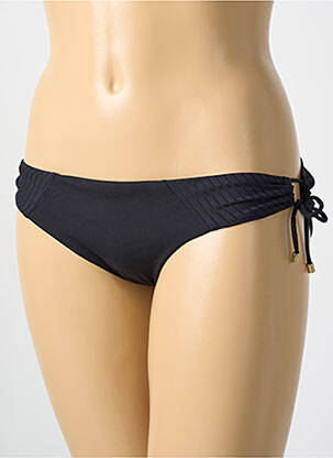 Bas de maillot de bain fermeture liens à nouer bikini noir CYELL femme
