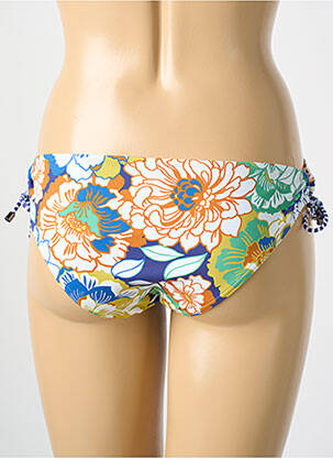 Bas de maillot de bain imprimé fleurs culotte vert CYELL femme