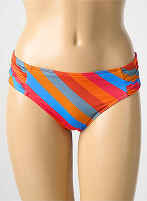 Bas de maillot de bain stretch culotte rouge CYELL femme