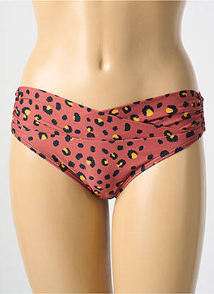 Bas de maillot de bain stretch culotte marron CYELL femme