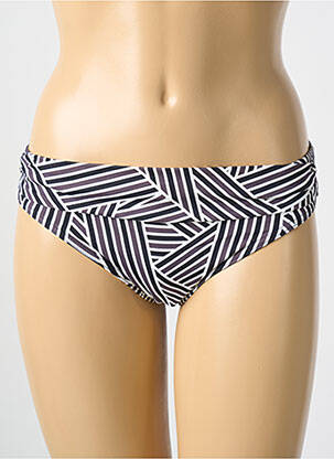 Bas de maillot de bain stretch bikini noir CYELL femme
