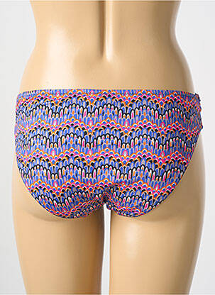 Bas de maillot de bain imprimé fantaisie culotte violet CYELL femme