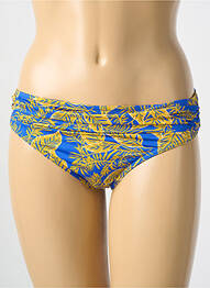Bas de maillot de bain imprimé fantaisie culotte bleu CYELL femme