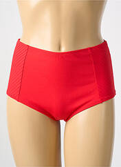 Bas de maillot de bain rouge CYELL pour femme seconde vue