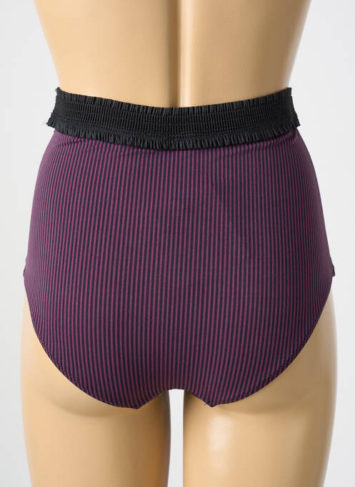 Bas de maillot de bain stretch culotte violet CYELL femme