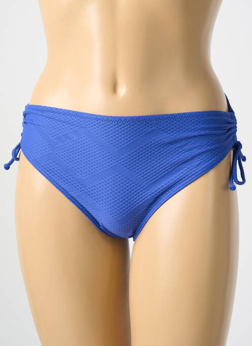 Bas de maillot de bain stretch culotte bleu CYELL femme