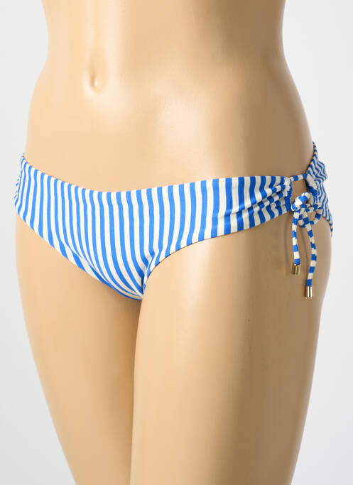 Bas de maillot de bain stretch culotte bleu CYELL femme