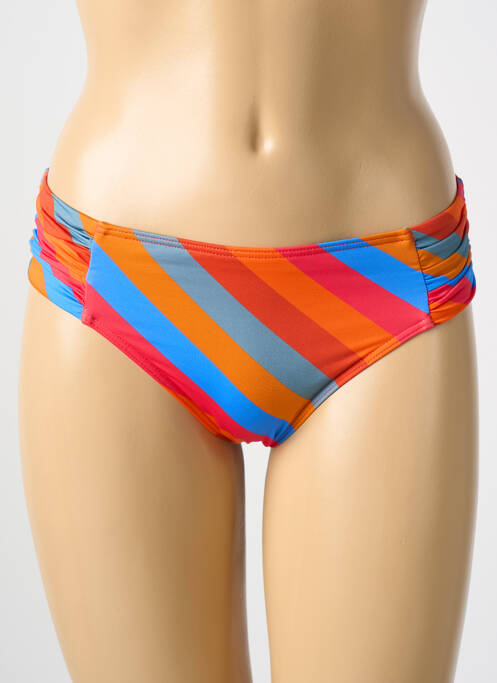 Bas de maillot de bain stretch culotte rouge CYELL femme