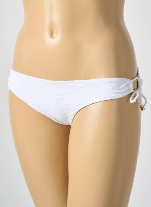 Bas de maillot de bain blanc CYELL pour femme