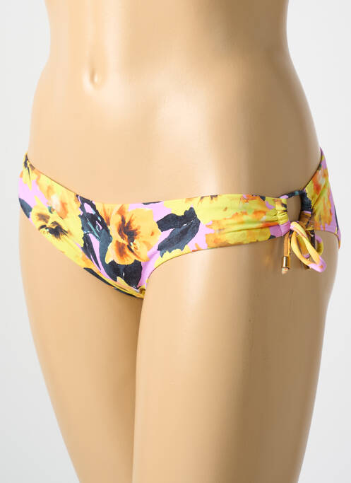 Bas de maillot de bain jaune CYELL pour femme