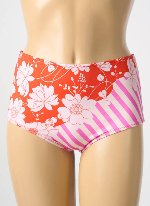 Bas de maillot de bain rouge CYELL pour femme