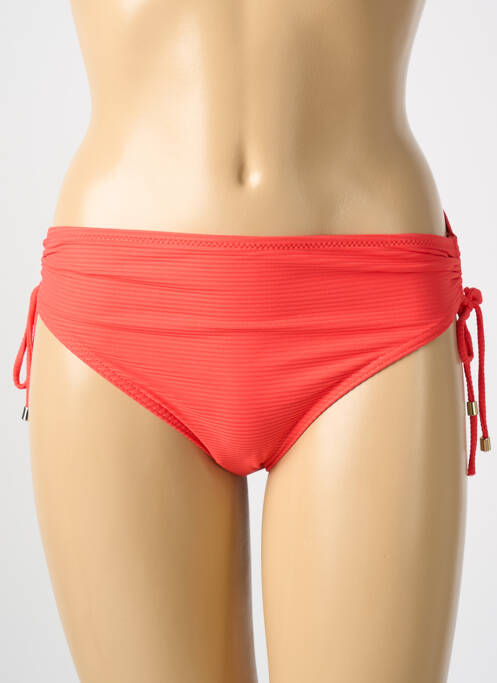 Bas de maillot de bain rouge CYELL pour femme