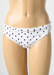 Bas de maillot de bain stretch culotte blanc CYELL femme