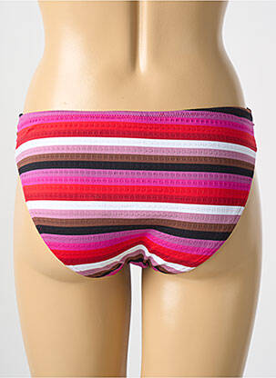 Bas de maillot de bain stretch culotte rouge CYELL femme