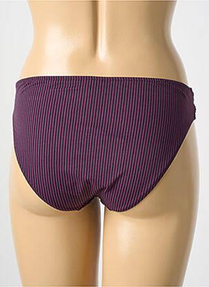Bas de maillot de bain stretch culotte violet CYELL femme