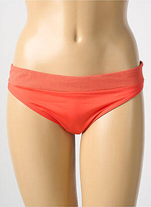 Bas de maillot de bain stretch culotte orange CYELL femme