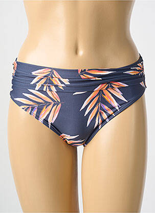 Bas de maillot de bain imprimé fleurs culotte orange CYELL femme