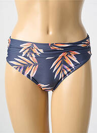 Bas de maillot de bain imprimé fleurs culotte orange CYELL femme
