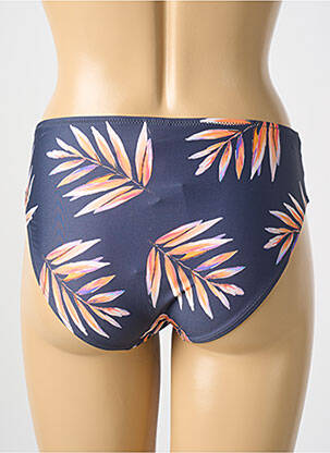 Bas de maillot de bain imprimé fleurs culotte orange CYELL femme