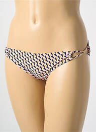 Bas de maillot de bain imprimé fantaisie culotte noir CYELL femme