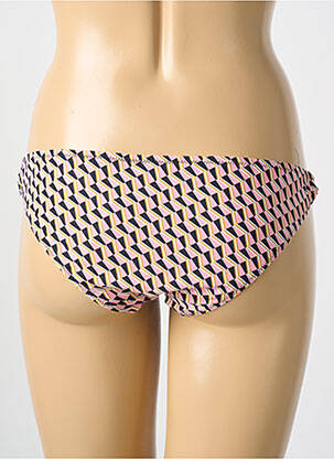 Bas de maillot de bain imprimé fantaisie culotte noir CYELL femme