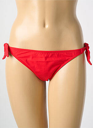 Bas de maillot de bain stretch culotte rouge CYELL femme
