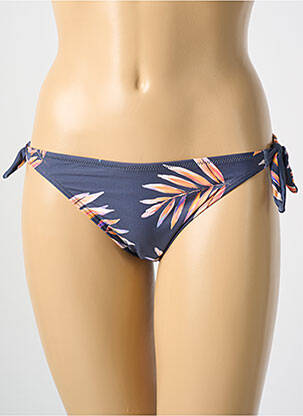 Bas de maillot de bain imprimé fleurs culotte orange CYELL femme
