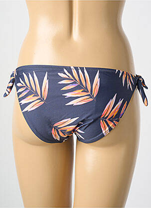 Bas de maillot de bain imprimé fleurs culotte orange CYELL femme