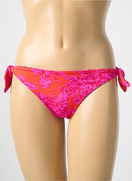 Bas de maillot de bain imprimé fantaisie culotte rose CYELL femme